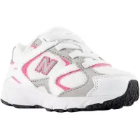 New Balance 408 bungee lace in de kleur wit.