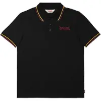 Lonsdale Shirt 'Tursdale' curry / wijnrood / zwart