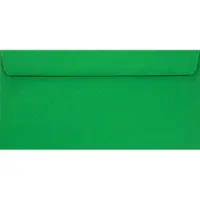 Netuno Gladde groene enveloppen A4 - 110 x 220 mm - 25 stuks - HK zelfklevend met plakstrip - 90 gram - Burano -