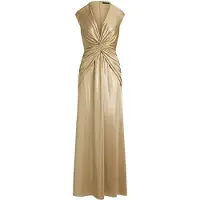 Ralph Lauren Avondjurk camel