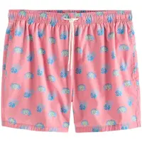 Next 5-inch zwemshort met katoen en print