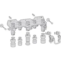 Bosch montage-aansluitplaat nr. 1660 voor combitoestellen, 7738110553