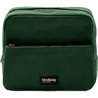 HINDBAG Alix XL - toilettas - Spar Groen – 100% mooi biologisch katoen