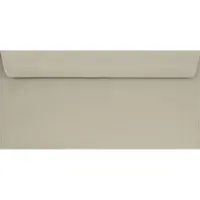 Netuno Gladde grijze enveloppen A4 - 110 x 220 mm - 25 stuks - HK zelfklevend met plakstrip - 90 gram - Burano -