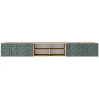 MargaretHadas24 TV-kast Cali IV 300 (3x100) cm (artisan + groen)