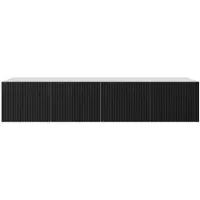 MargaretHadas24 TV-kast Noe 200 (2x100) cm (wit + zwart)