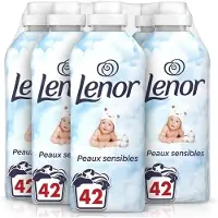 Lenor Caresse Sensitive Wasverzachter - Hypoallergeen - Voordeelverpakking 6 x 40 wasbeurten