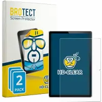 BROTECT - Screenprotector voor Simplori T18 - Folie Beschermfolie transparant 2 Stuks