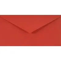 Netuno Gladde rode enveloppen A4 - 110 x 220 mm - 25 stuks - NK natgelijmde - 90 gram - Burano -