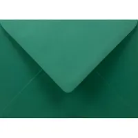 Netuno Gladde groene enveloppen A6 - 125 x 175 mm - 25 stuks - NK natgelijmde - 90 gram - Burano -