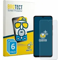 BROTECT - Screenprotector voor Lava Bold N2 - Folie Beschermfolie matte 6 Stuks