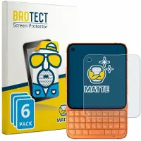 BROTECT - Screenprotector voor Unihertz Titan 2 Elite - Folie Beschermfolie matte 6 Stuks