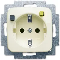 Busch-Jaeger BJ FI-Schukomat, wit, model 3120 EUCB-212, type Duro 2000