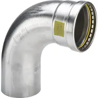 Viega Sanpress Inox G XL-bocht 90 graden, d 108,0mm roestvrij staal model 0216.1XL, 577544