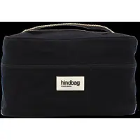 HINDBAG toilettas Gaspard zwart - biologisch katoen - GOTS - Zwart