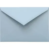 Netuno Gladde blauwe enveloppen 12 - 135 x 205 mm - 25 stuks - NK natgelijmde - 120 gram - Malmero -