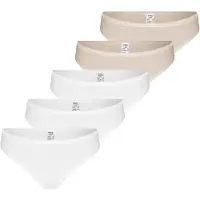 Mey String 'Modal Pure' beige gemêleerd