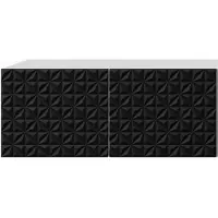 MargaretHadas24 TV-kast Cali 1x100 cm (wit + zwart)