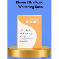 Bloom Ultra Kojic Whitening Soap – Verhelderende & Reinigende Zeep – Helpt Donkere Vlekken te verminderen, Egaliseert de Huidtint & Verfrist – Voor een Gladde, Stralende & Gezonde Huid