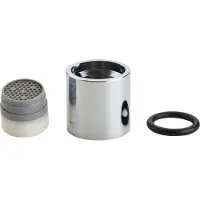 Ideal standard Sanitair installatiemateriaal, Børma luchtmengkraan 18mm uitloop f A1 - verchroomd compleet luchtblazer. w invd. schroefdraad