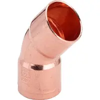 Viega soldeerfitting met 2 aansluiting 95041, koper, bocht