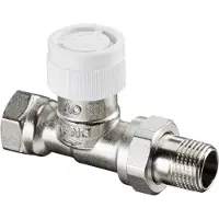Oventrop thermostatische radiatorafsluiter av9 1" recht