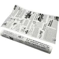Famanu – Rol hamburgerpapier 8 meter wit, vetvrij kook- en grillpapier voor burgers en sandwiches