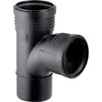 Geberit Vertriebs GmbH Geberit Silent-PP AbzweigMAX 87,5Grad, mit Muffen DN90/90