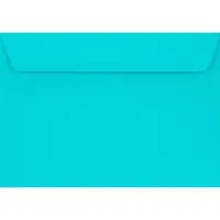 Netuno Gladde blauwe enveloppen A6 - 114 x 162 mm - 25 stuks - HK zelfklevend met plakstrip - 90 gram - Burano -