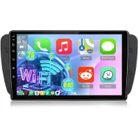 Hexinex Autoradio - Geschikt voor Seat Ibiza 2009-2013 - Android 15 - 9 Inch HD Touchscreen - 4-Core Snapdragon 2+64GB - Apple CarPlay & Android Auto - GPS, WiFi
