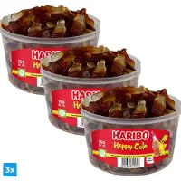 Haribo Happy Cola Silo (3x 150 stuks)