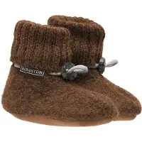 Bergstein Pantoffel Kids Cozy Baby Brown-Schoenmaat 20 - 21