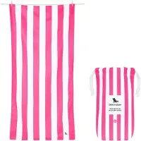 Dock & Bay Cabana - Strandlaken - Extra Large - ( 200x90cm ) - Phi Phi Pink