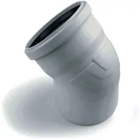 Rehau RAUPIANO PLUS bocht DN 32, 30 graden, 11326031001