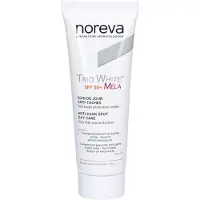 Noreva Trio White Méla Dagcrème Spf50+ tegen pigmentvlekken 40 ml Dagcrème