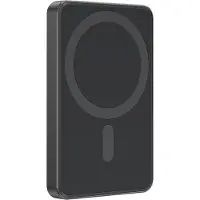 Gembird 15 W magnetische draadloze powerbank, 5000 mAh, zwart