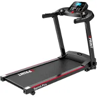 Megagoods Sprint Pro - Elektrische loopband inklapbaar met armleuningen - 1–12 km/u - LCD display met 12 programma's - Hellingsfunctie - Incl. Flessen / Tablethouder - Bluetooth met speakers
