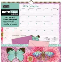 Lang Butterflies Pocket Note Nook Kalender 2027