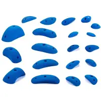 Blue pill - Hard Boulder - Klimgrepen XS-XL, blauw/wit