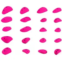 Blue pill - Small Mix - Klimgrepen S/M, roze/wit