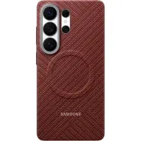 Samsung Galaxy S26 Ultra Hoesje - Carbon Magnet - Red