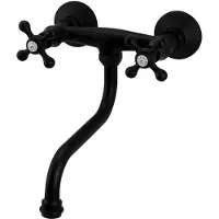 Aquanello Heritage Ascot Klassieke Keuken Muurkraan Zwart BL-4111-HA