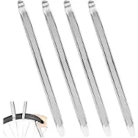 OEM Handmatige bandenreiniger, 30 cm, geschikt voor fiets, motor, auto en scooter - set van 4 stuks