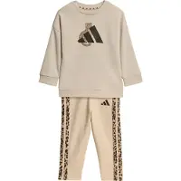 Adidas Trainingspak 'ANIMAL LEGGINGS' bruin / taupe / zwart