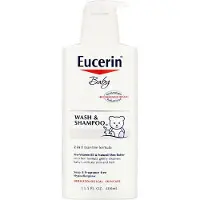 Eucerin , Baby, Was & Shampoo, Geurloos, 13.5 fl oz (400 ml)