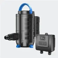 Helloshop26 Pompe voor vijverwaterfilter filtratie van beekjes eco aquarium kleine vijver eco 8000l/h 80 Watt 4216099