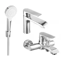 Mexen Pecos R05 badset, chroom - 72703R05-00