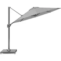 Platinum sun & shade Platinum Voyager zweefparasol T1 3 m licht grijs - |