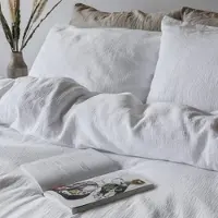 Town & Country Kussensloop Mousseline White (Set van 2)-60 x 70 cm (standaard)