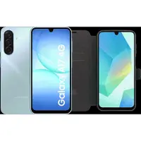 Samsung Galaxy A17 128GB Blauw 4G + BlueBuilt Book Case Zwart